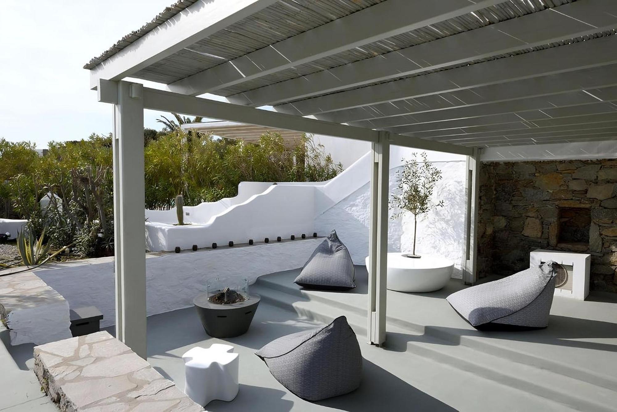Villa Dafni 4Bed With Pool In Kalafatis Spilia Mykonos Town Екстериор снимка