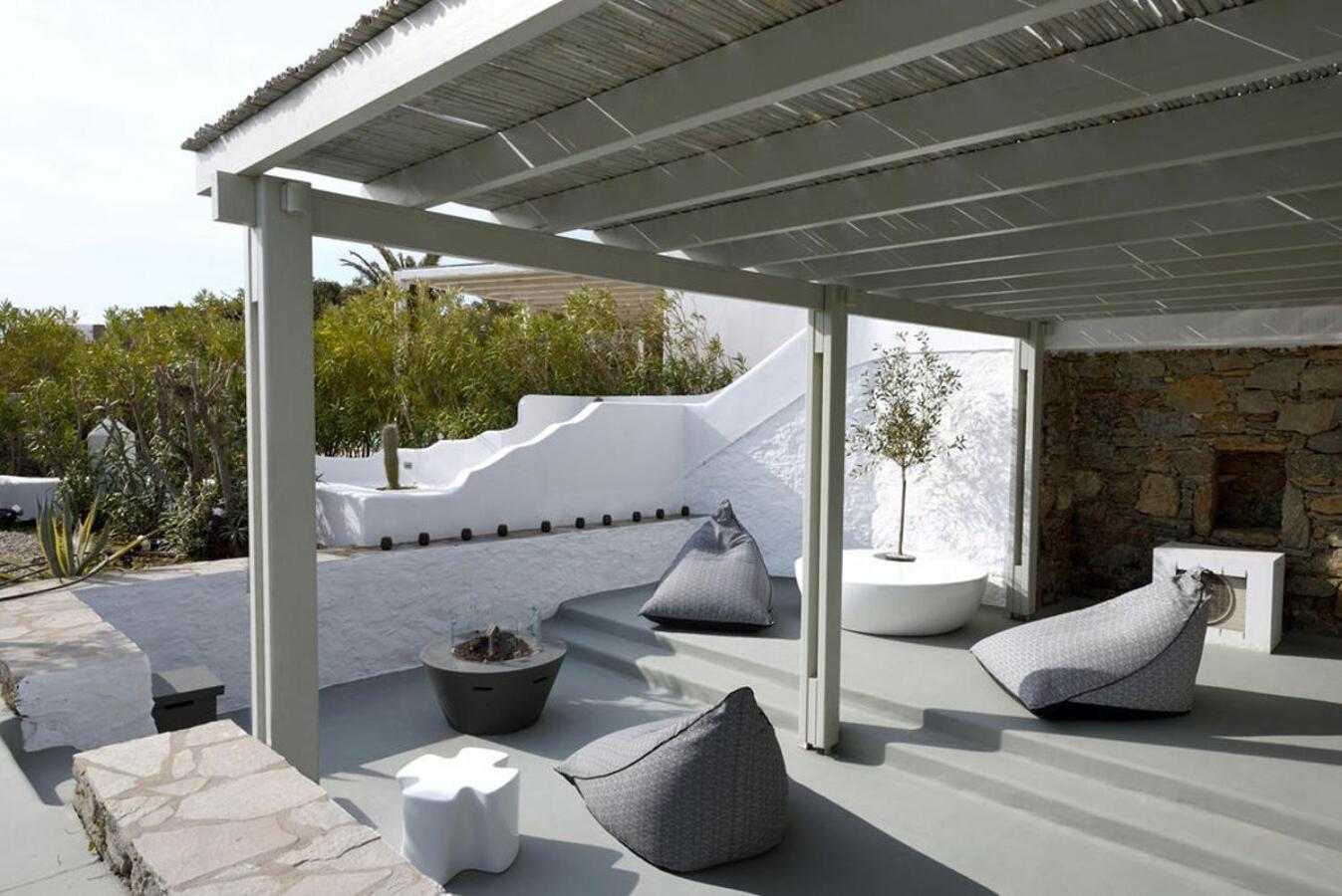 Villa Dafni 4Bed With Pool In Kalafatis Spilia Mykonos Town Екстериор снимка