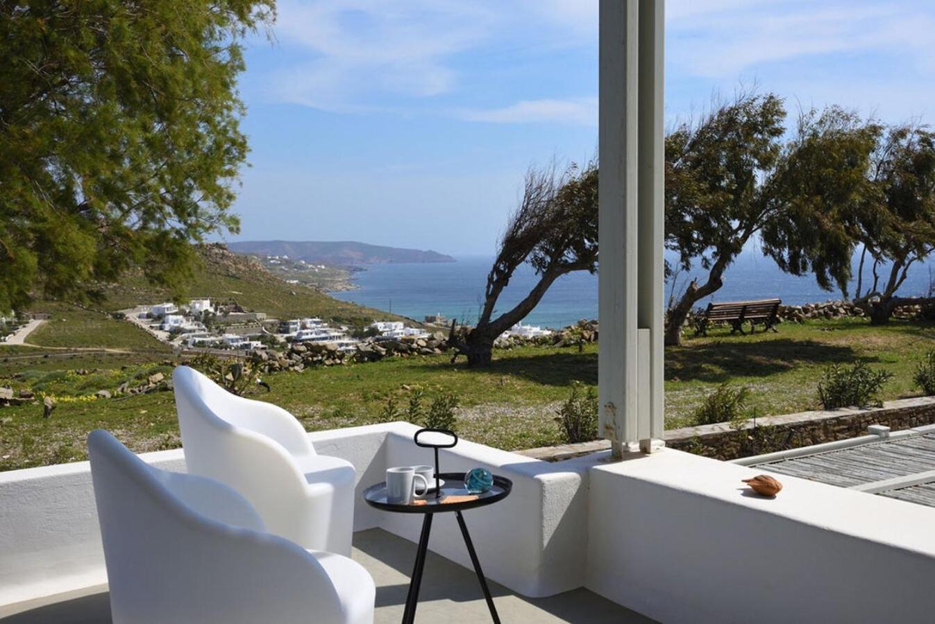 Villa Dafni 4Bed With Pool In Kalafatis Spilia Mykonos Town Екстериор снимка