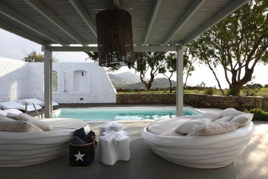 Villa Dafni 4Bed With Pool In Kalafatis Spilia Mykonos Town Екстериор снимка